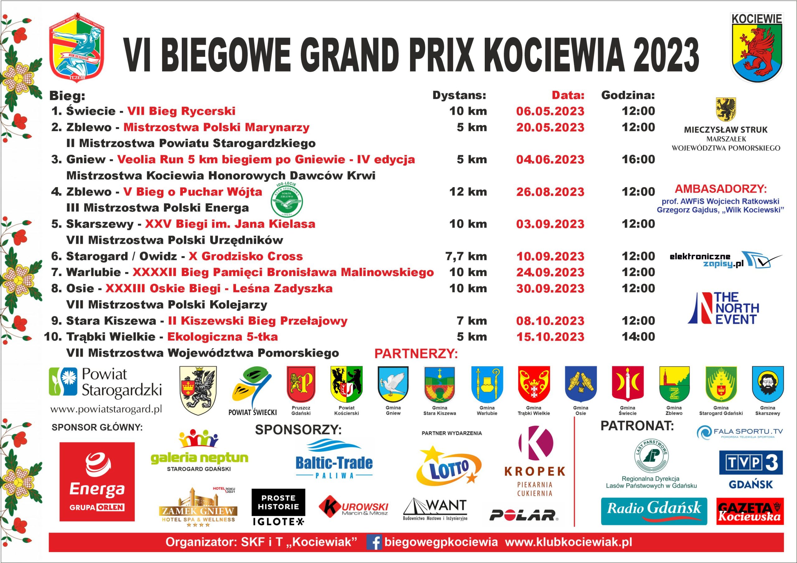 VI Biegowe Grand Prix Kociewia 2023